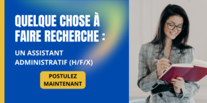 QCAF emploi Assistant Admin