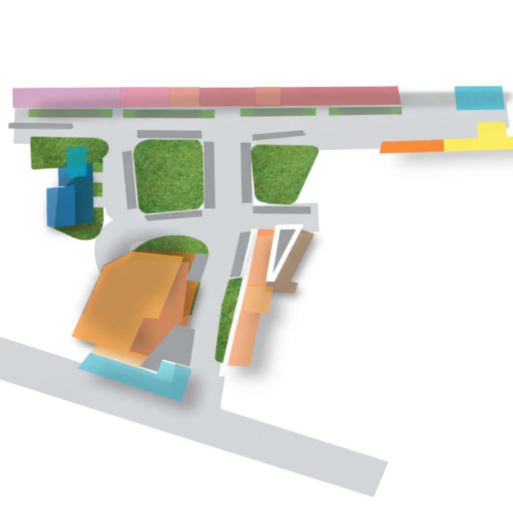 Plan du site Monceau Fontaines